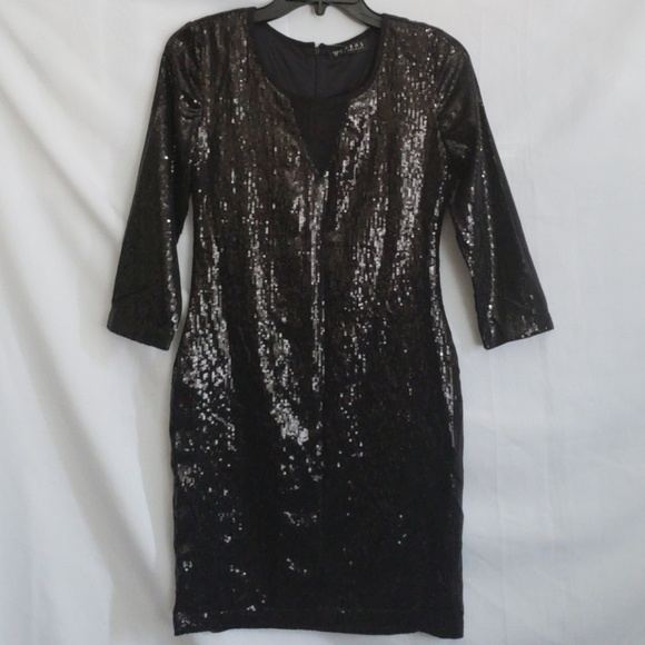 New GUESS LONG SLEEVE NIGHT DRESS - Picture 1 of 5